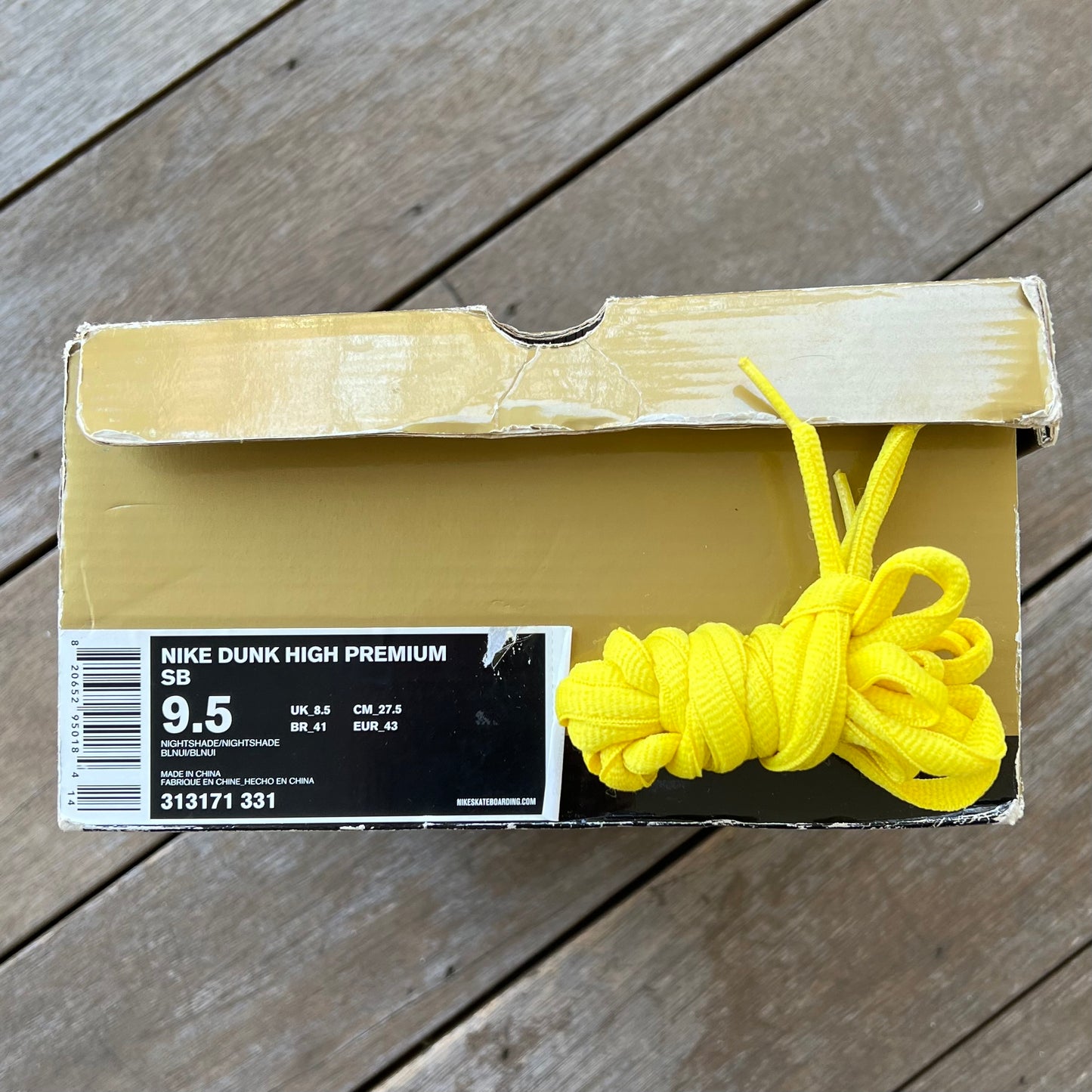 Nike SB Dunk High Quagmire Size 9.5