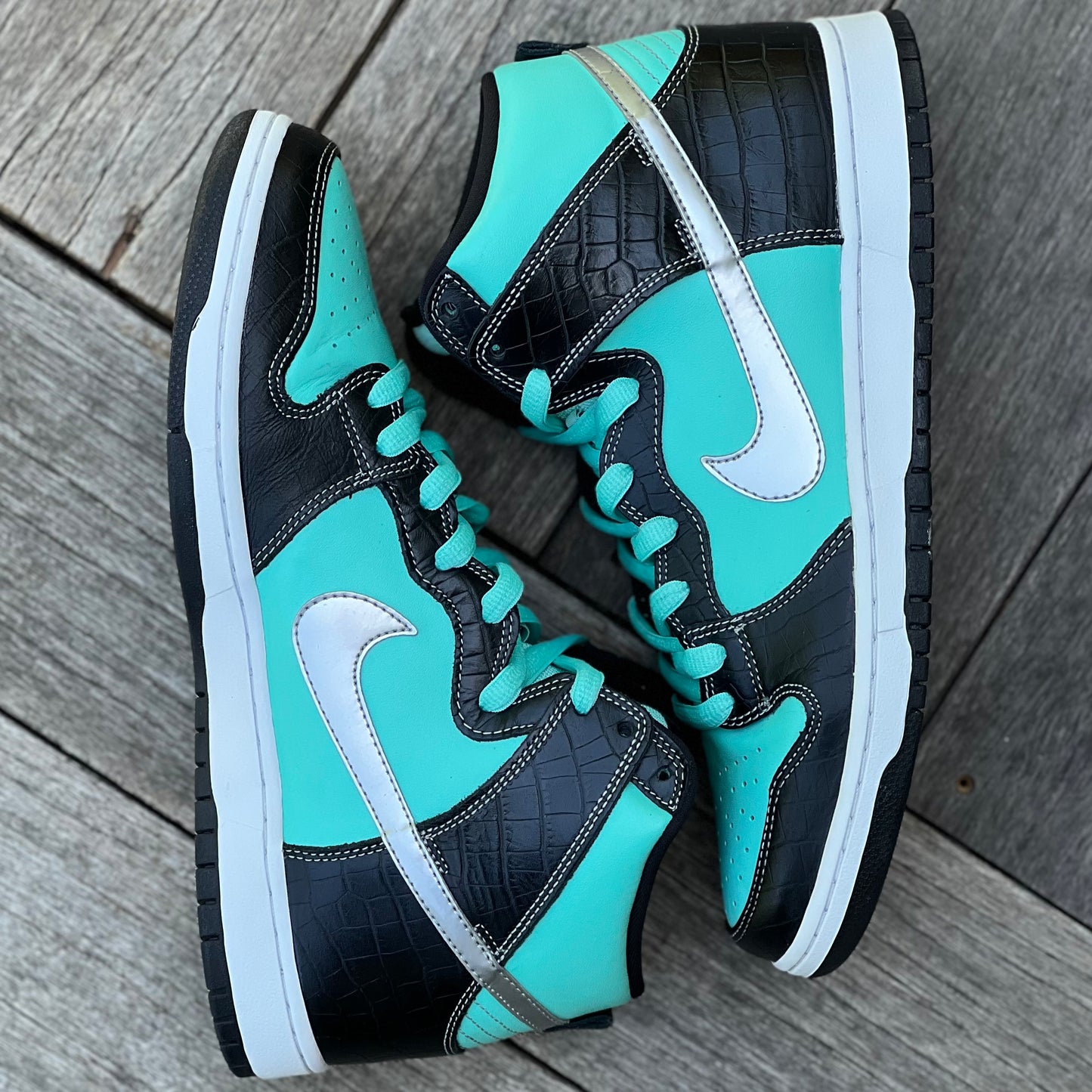 Nike SB Dunk High Tiffany Diamond Size 12