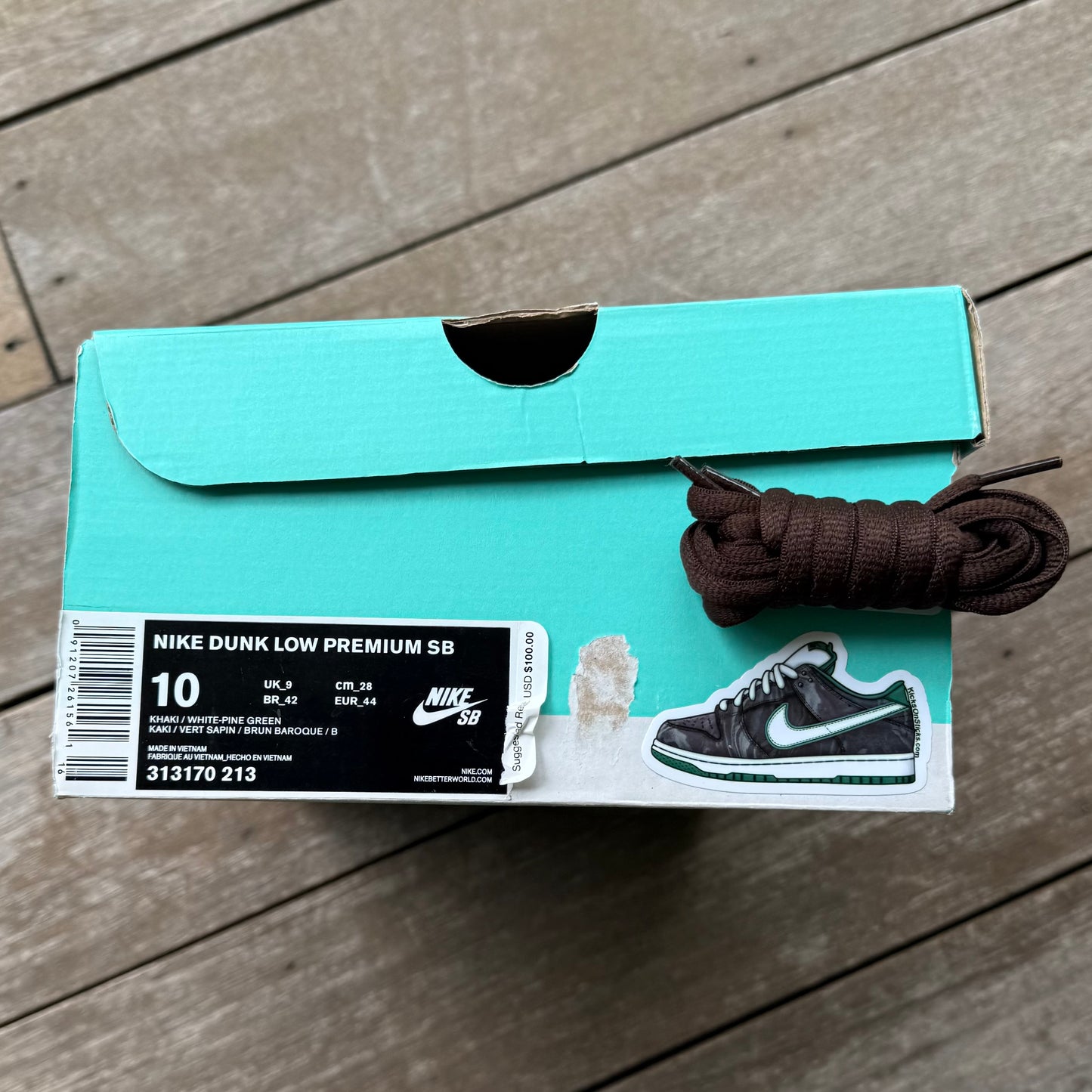 Nike SB Dunk Low Coffee Lovers Size 10