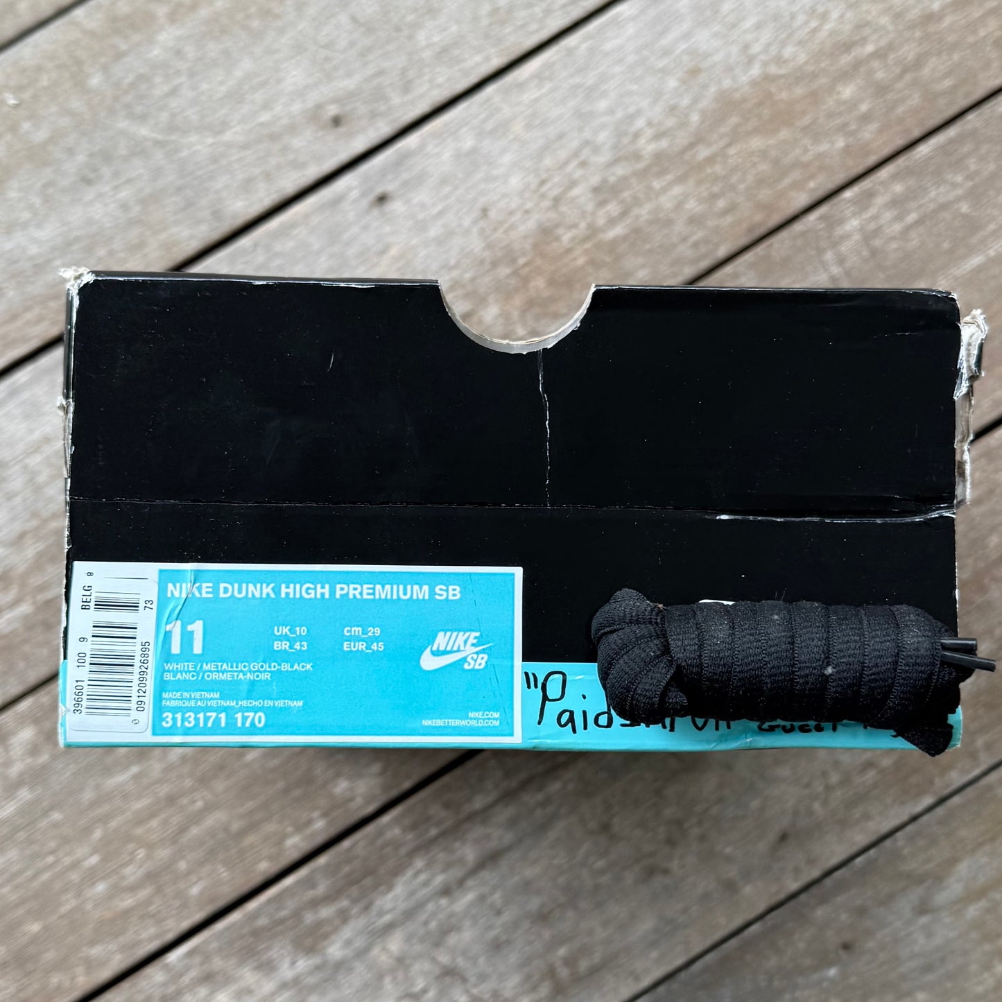 Nike SB Dunk High Paid in Full Size 11