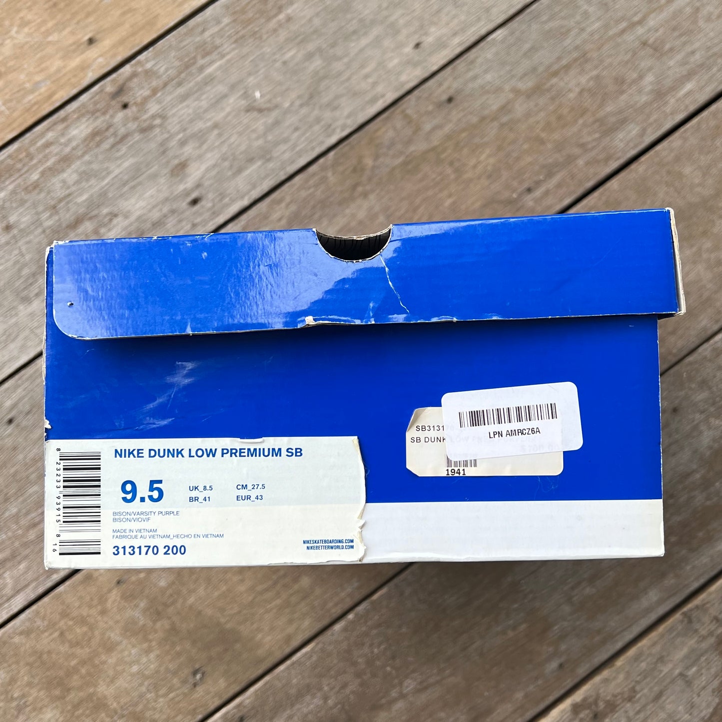 Nike SB Dunk Low Kenny Powers Size 9.5