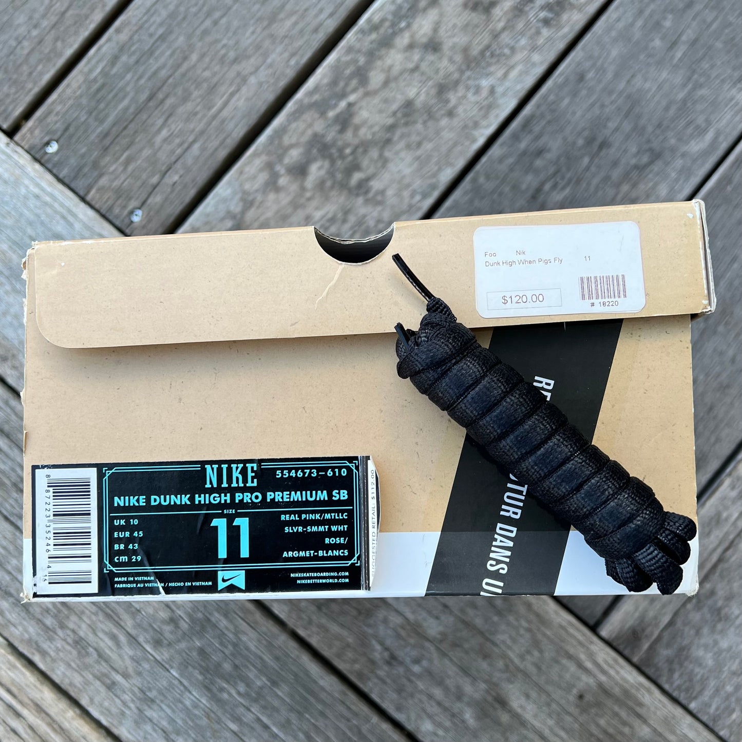 Nike SB Dunk High When Pigs Fly Size 11