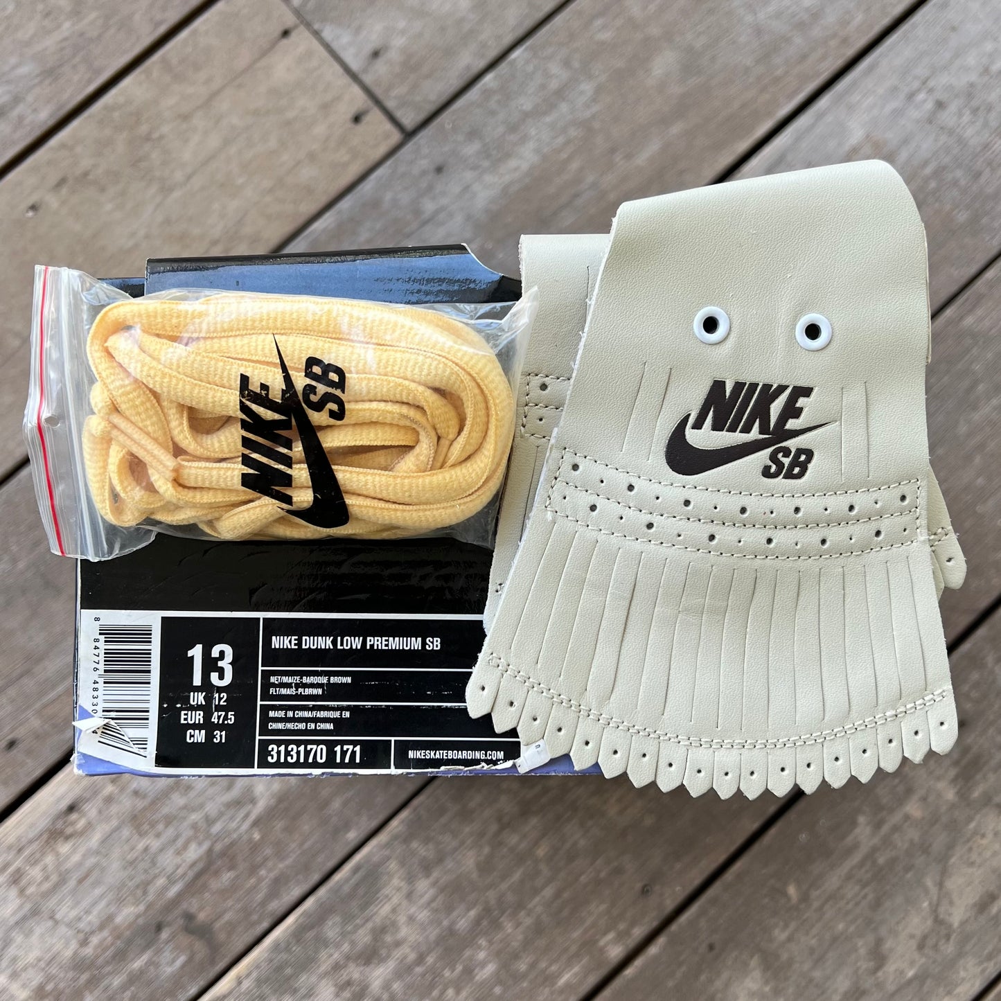 Nike SB Dunk Low Brown Golf Size 13