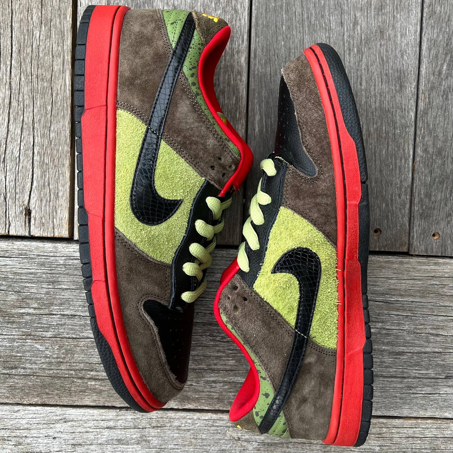 Nike SB Dunk Low Asparagus Size 10