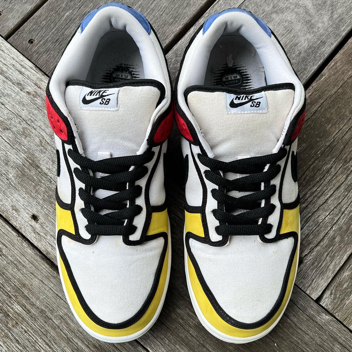 Nike SB Dunk Low Piet Mondrain Size 12