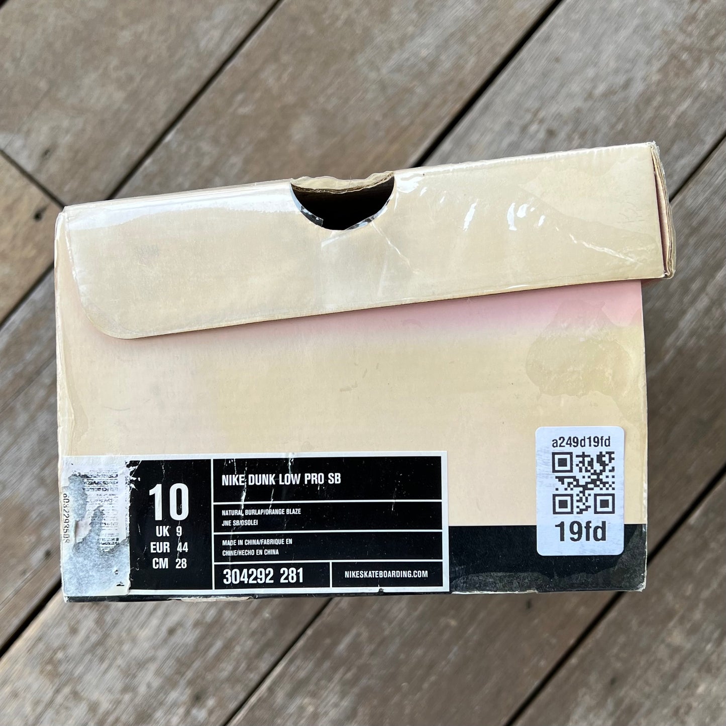 Nike SB Dunk Low Hunter Camo Reese Forbes Size 10