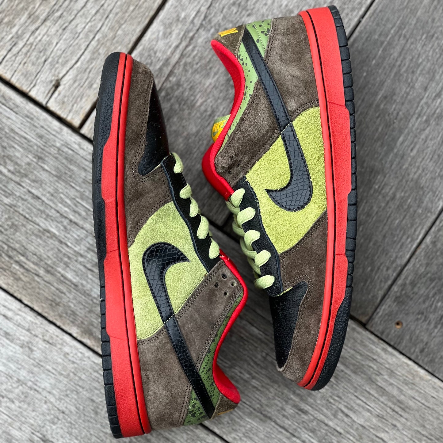 Nike SB Dunk Low Asparagus Size 10