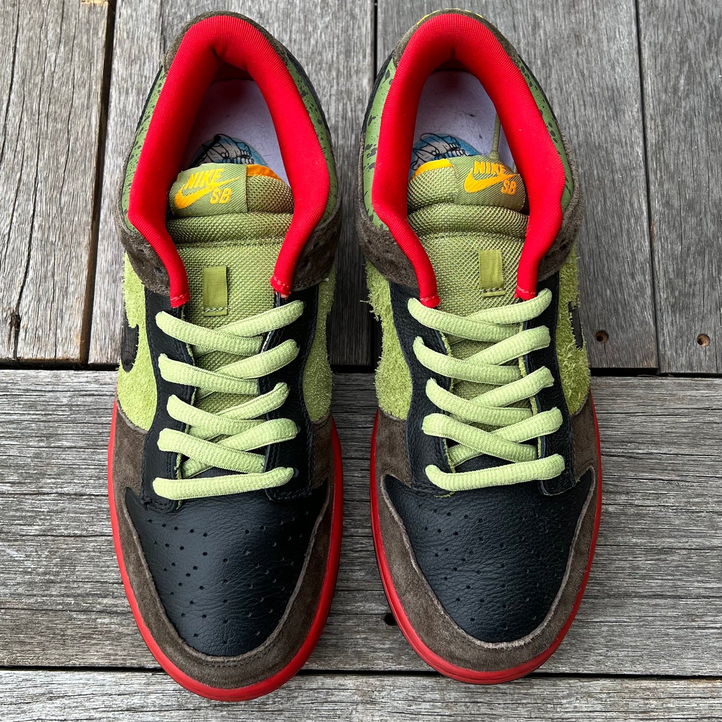 Nike SB Dunk Low Asparagus Size 10