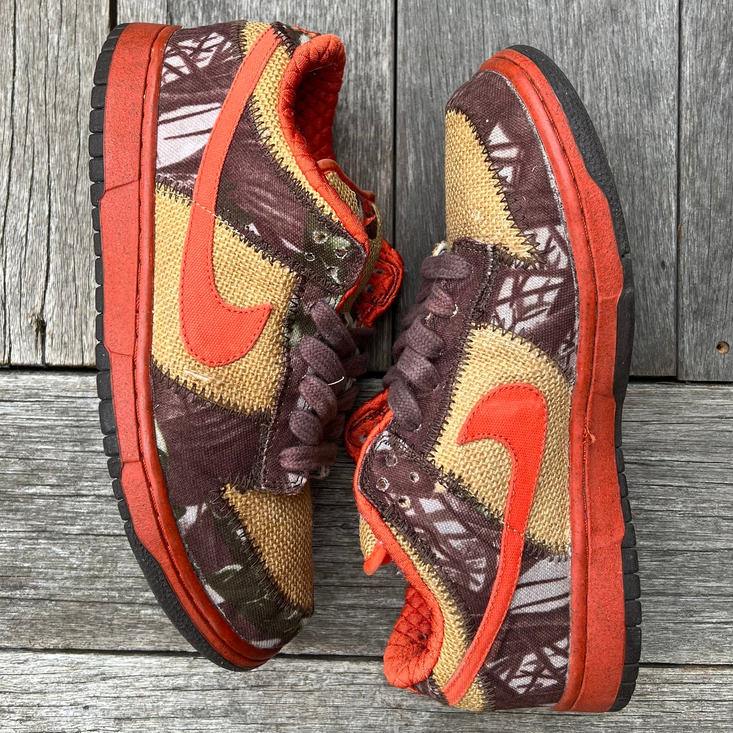 Nike SB Dunk Low Hunter Camo Reese Forbes Size 9.5