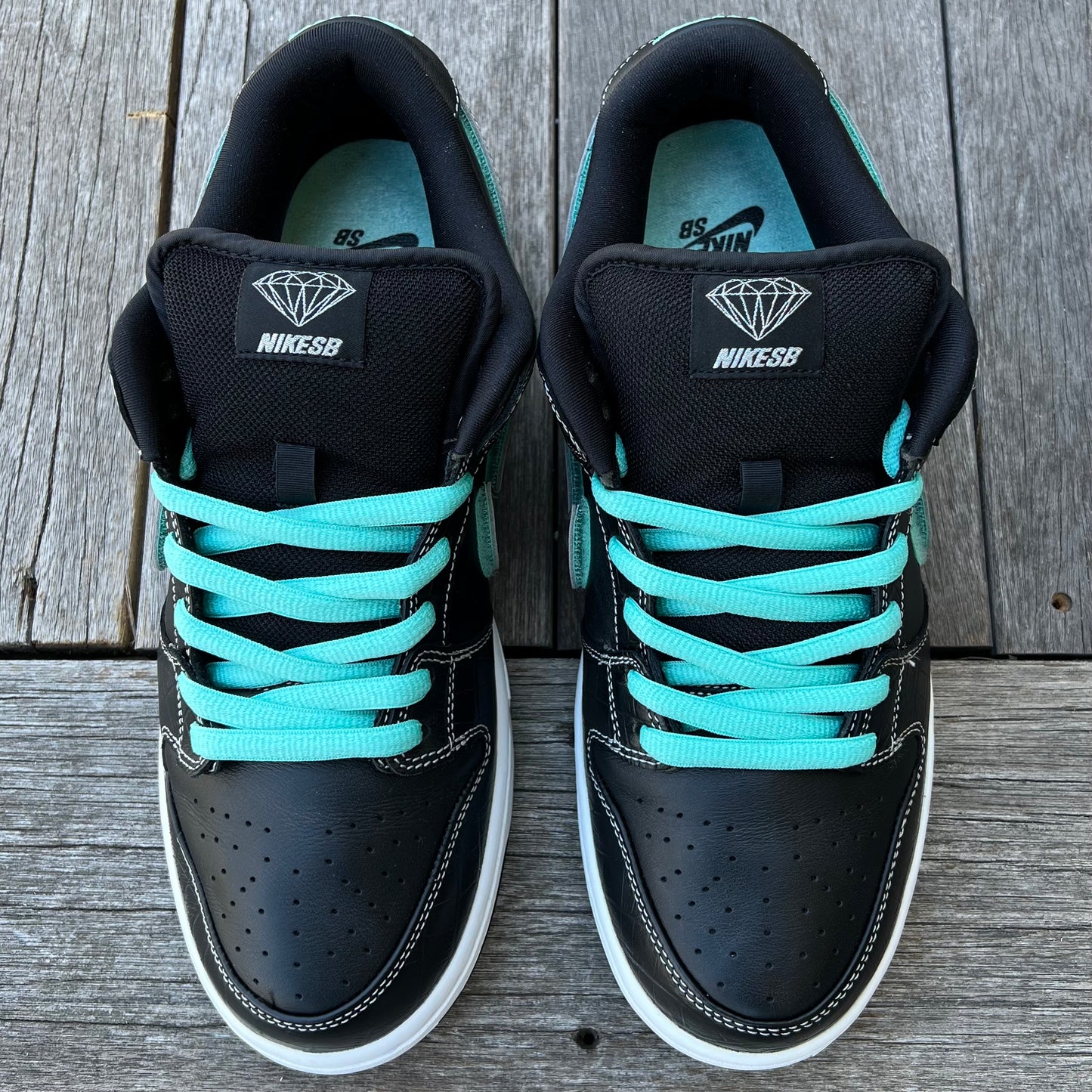 Nike SB Dunk Low Black Diamond Size 10.5