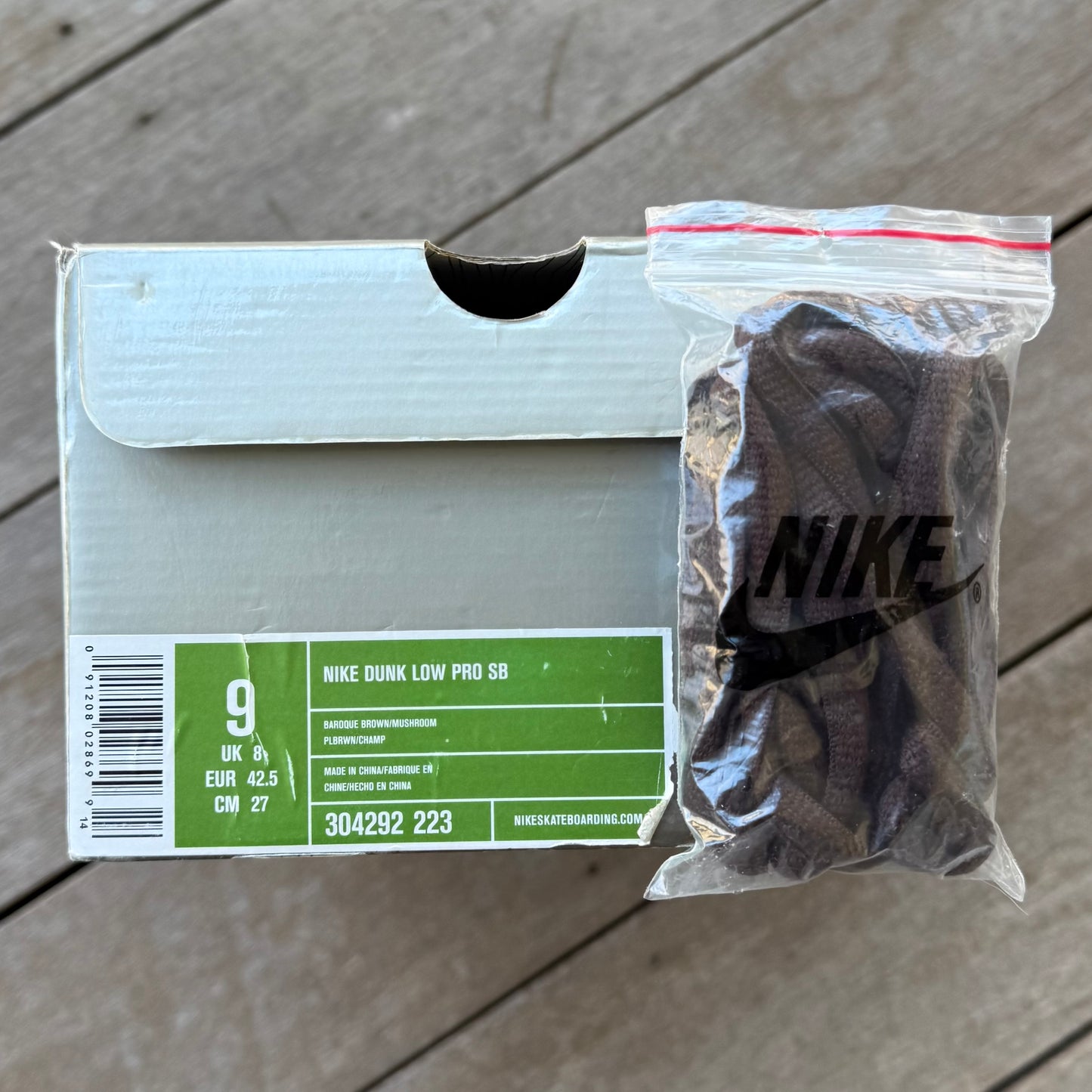 Nike SB Dunk Low Tweed Size 9