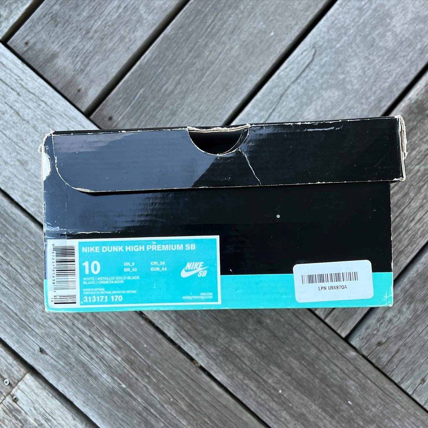 Nike SB Dunk High Paid in Full Size 10