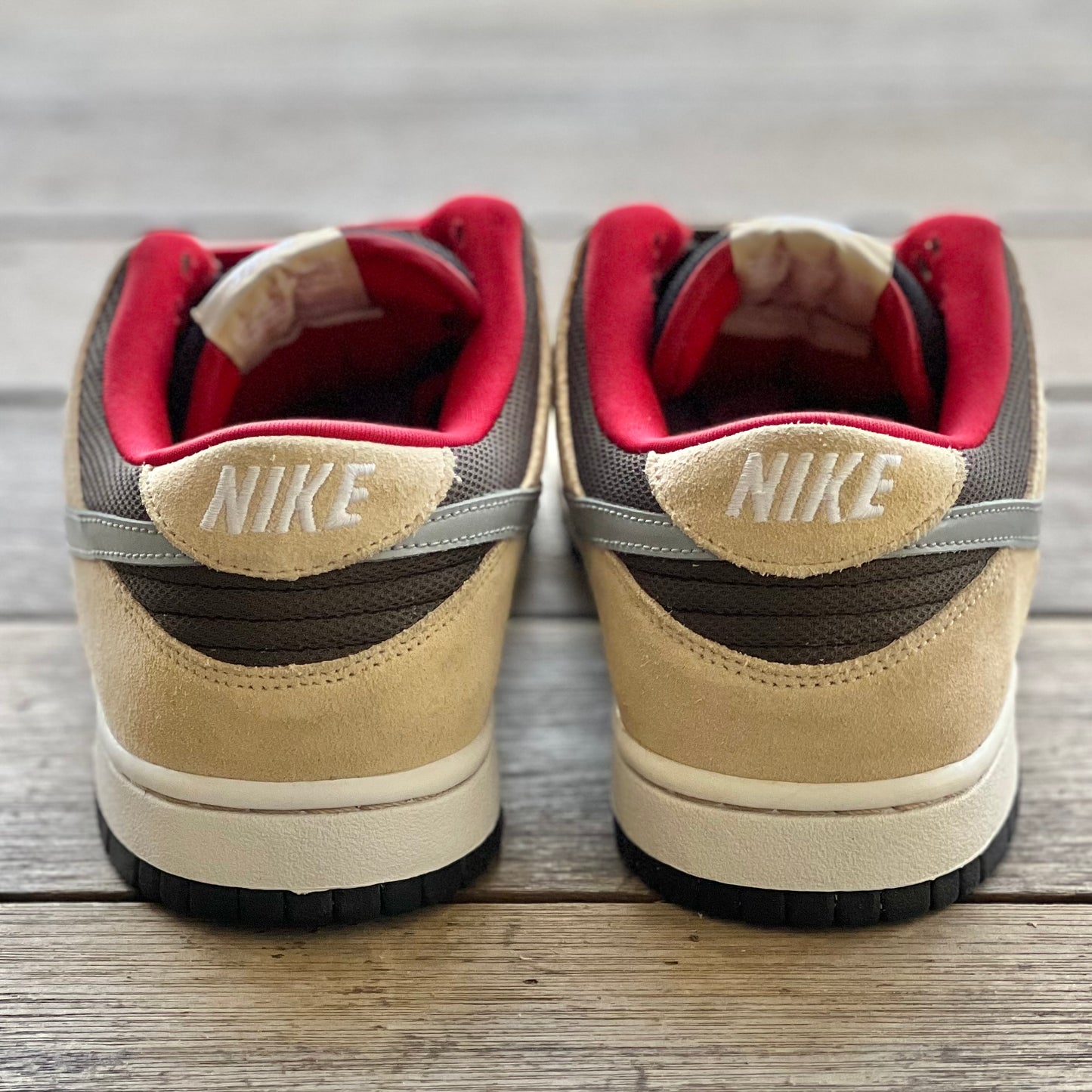Nike SB Dunk Low Dark Chocolate Linen Size 10
