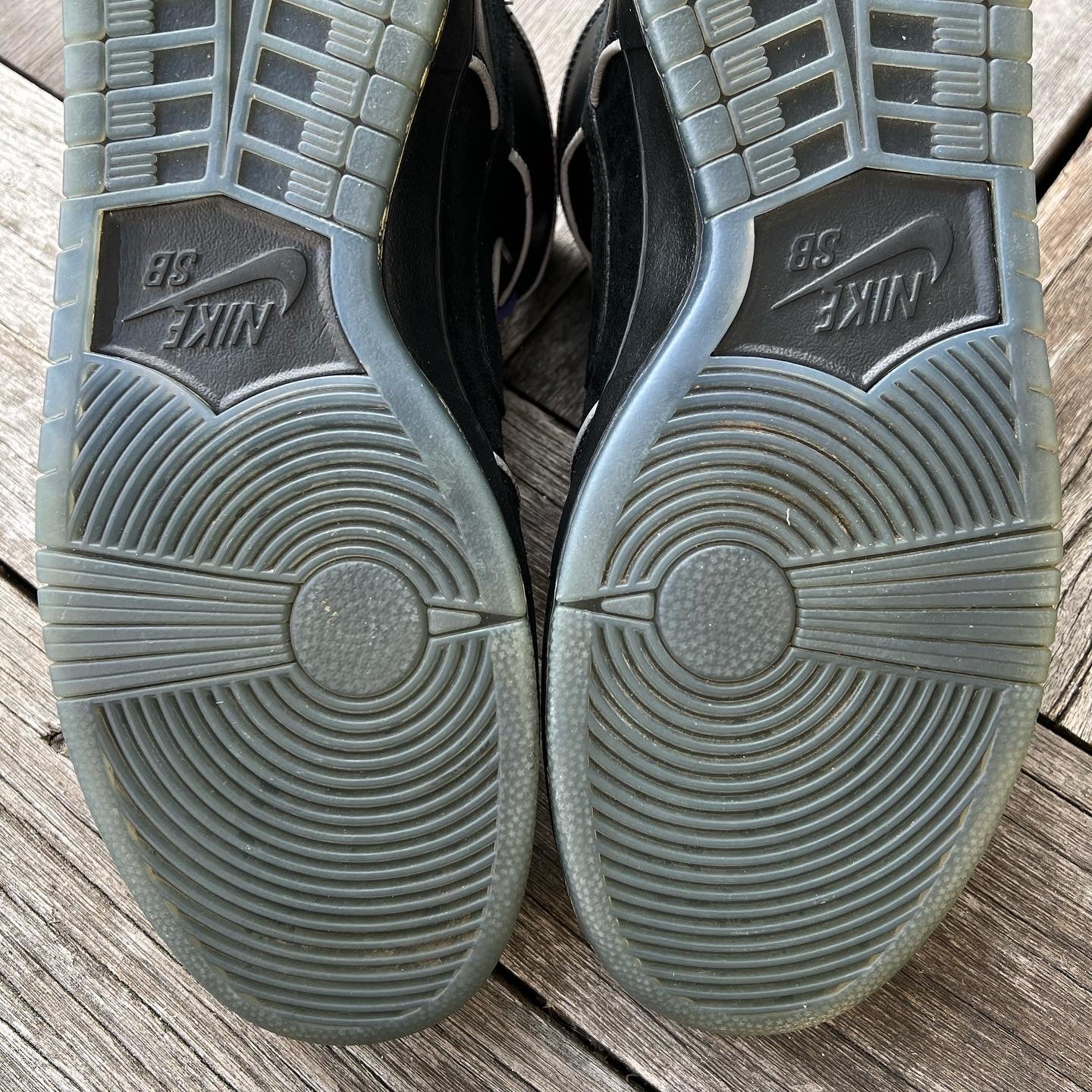 Nike SB Dunk High Black/Purple Box Size 13