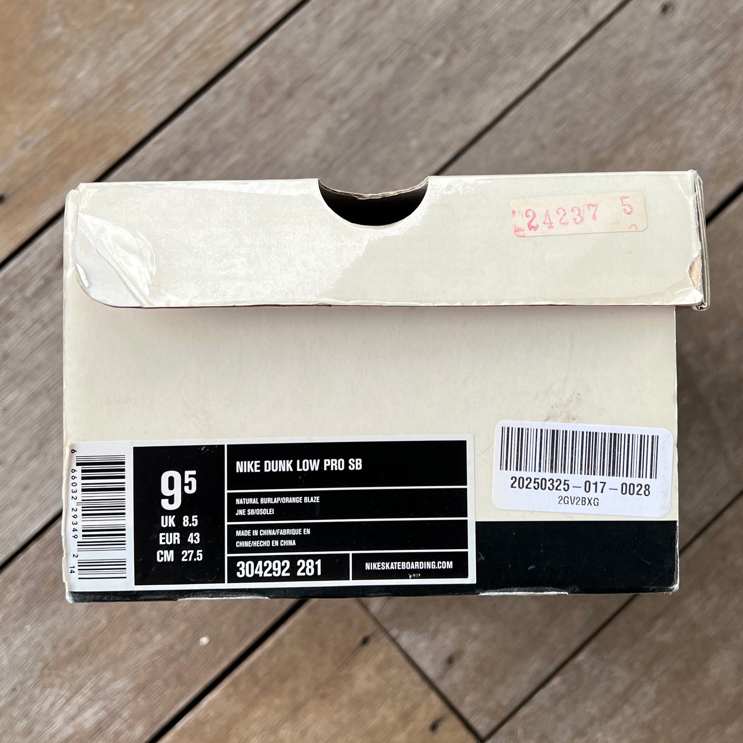 Nike SB Dunk Low Hunter Camo Reese Forbes Size 9.5