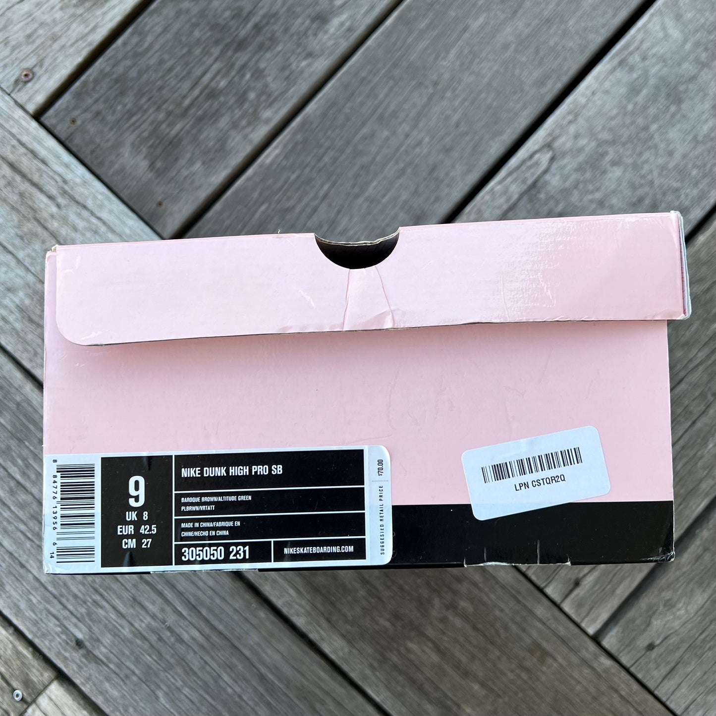 Nike SB Dunk High De La Soul (OG) Size 9