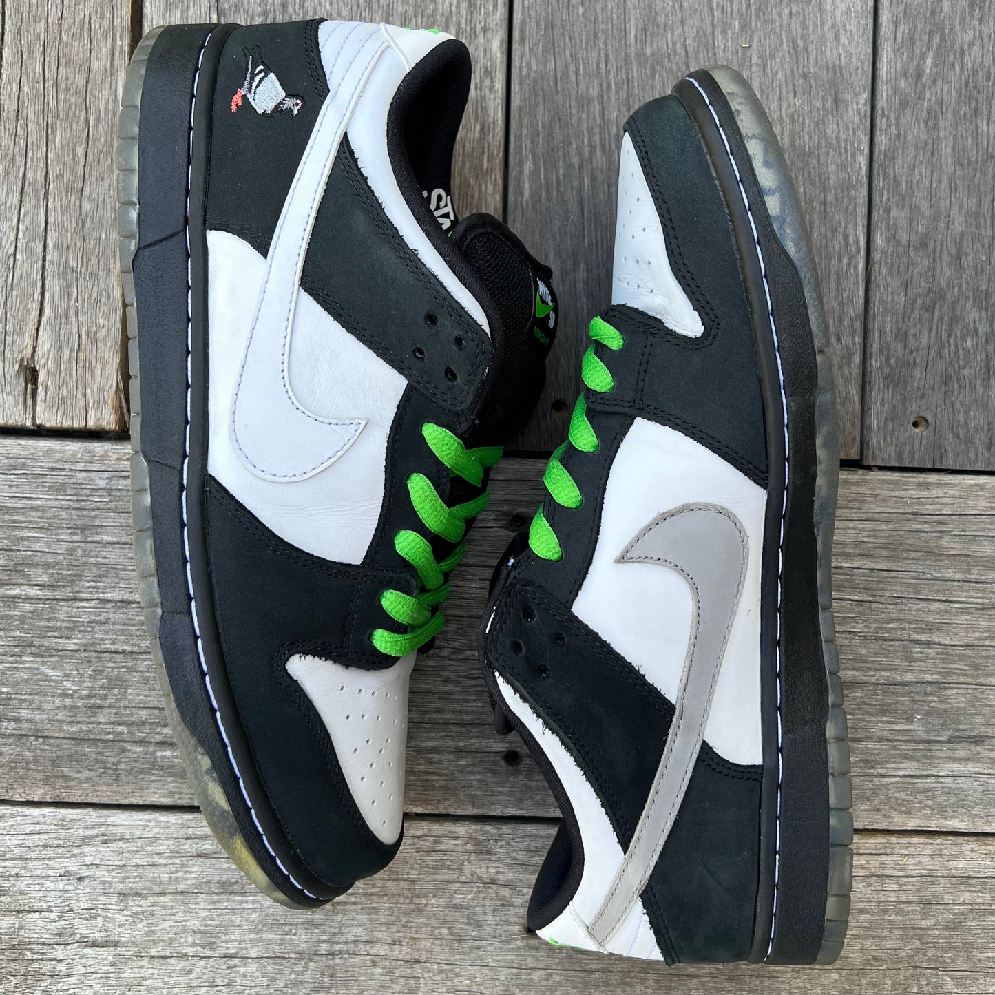 Nike SB Dunk Low Panda Pigeon Size 10