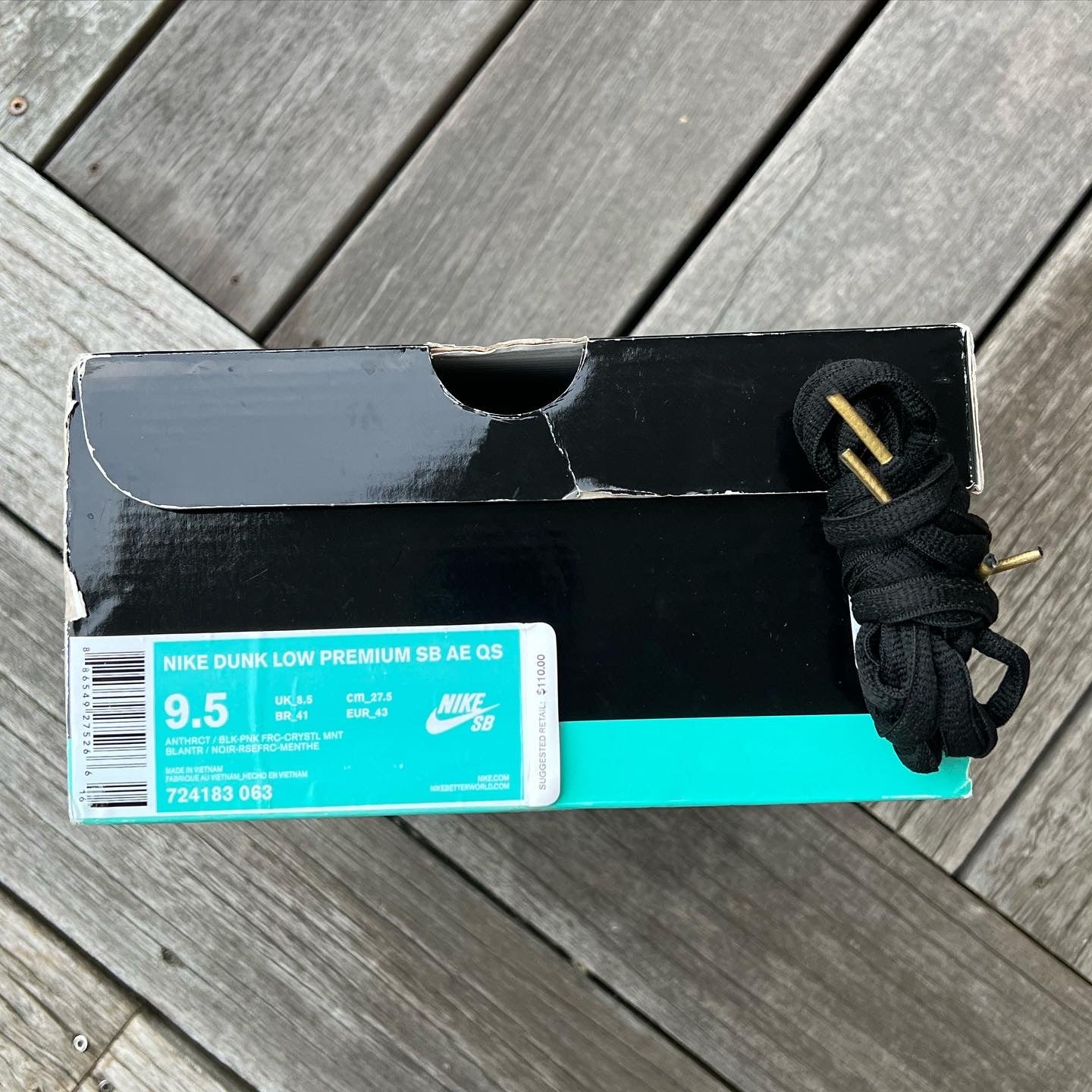 Nike SB Dunk Low Northern Lights Size 9.5