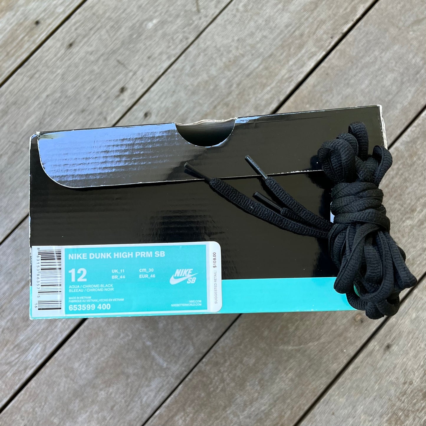 Nike SB Dunk High Tiffany Diamond Size 12