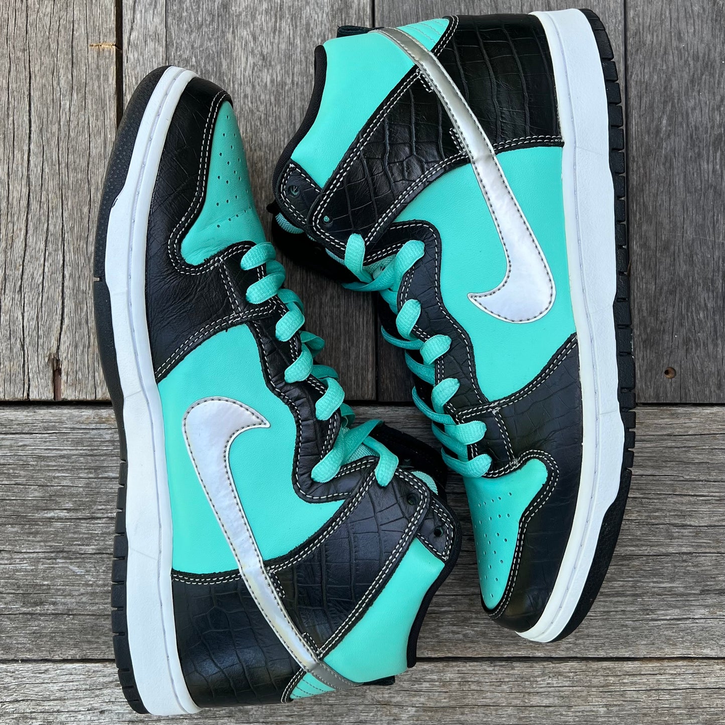 Nike SB Dunk High Tiffany Diamond Size 12