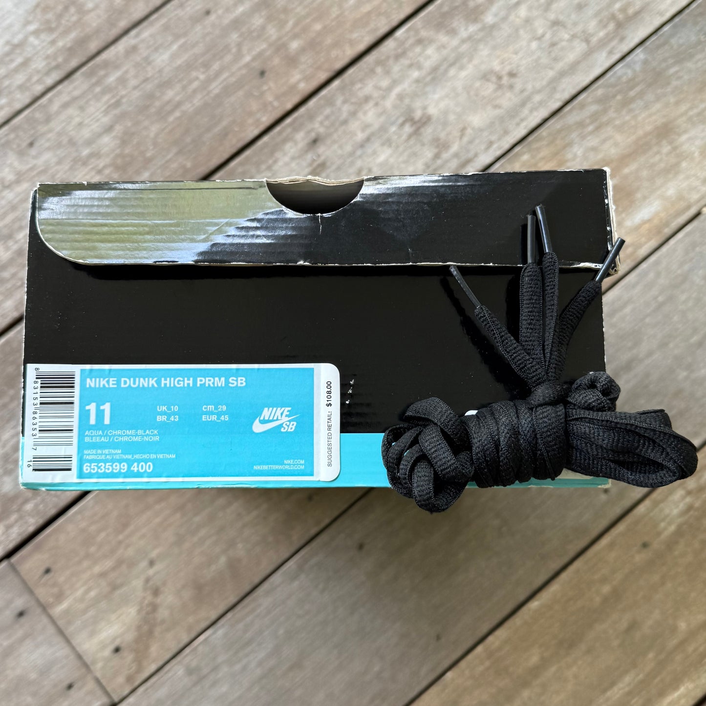 Nike SB Dunk High Tiffany Diamond Size 11