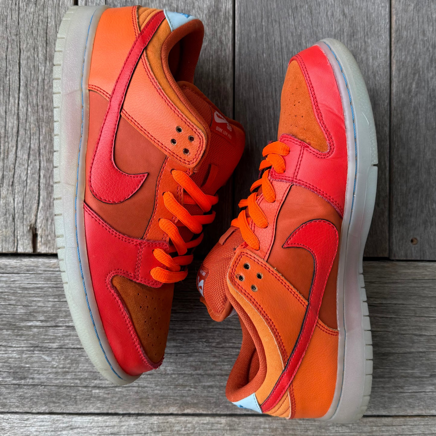 Nike SB Dunk Low Gamma Orange Size 10