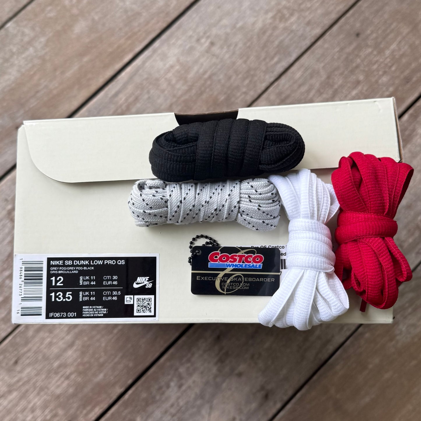 Nike SB Dunk Low Kirkland Costco Size 12