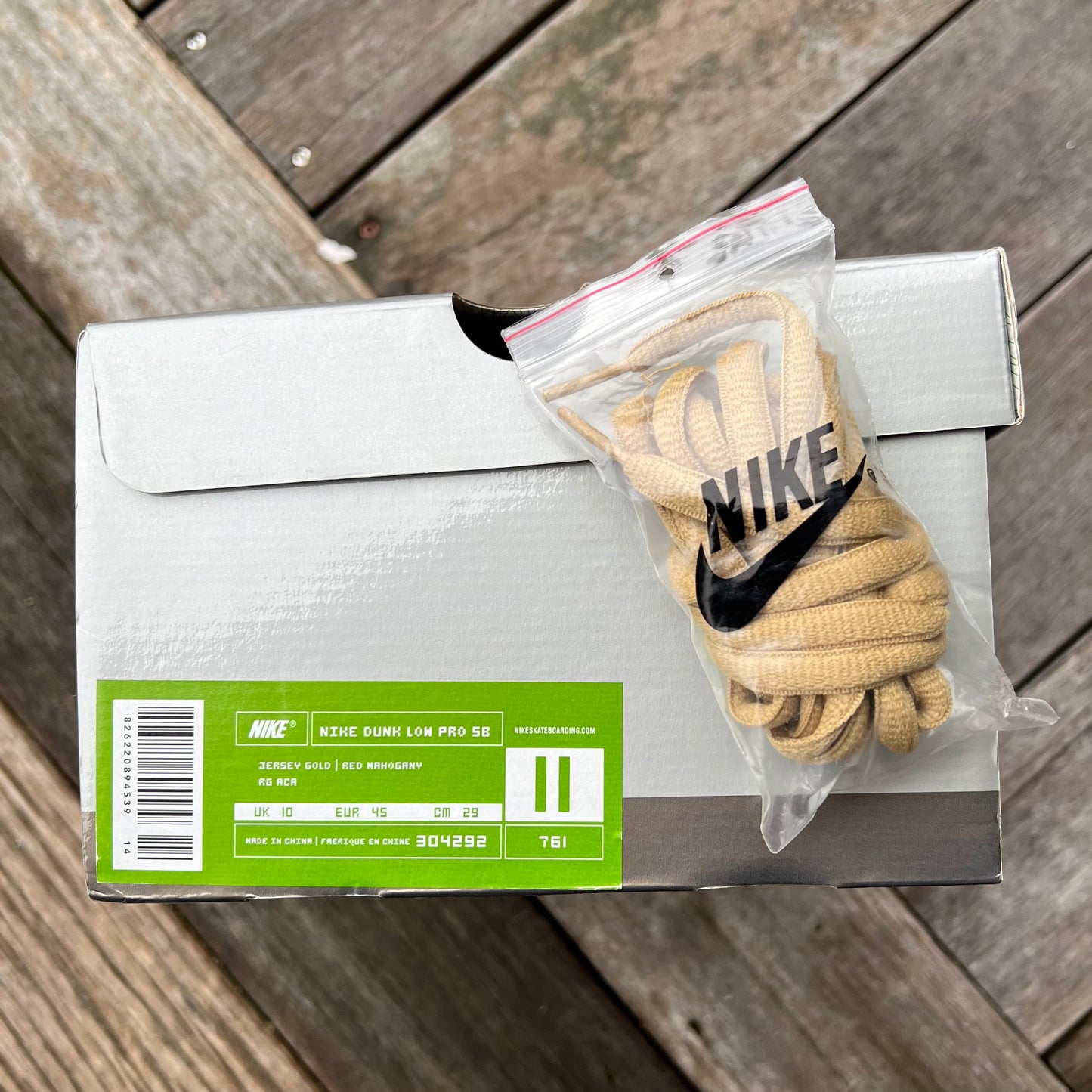 Nike SB Dunk Low Red Hemp Size 11