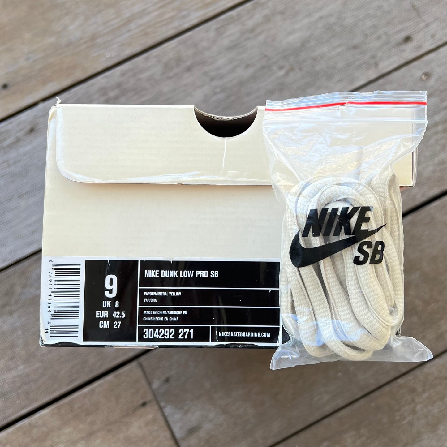 Nike SB Dunk Low Vapor Mineral Size 9