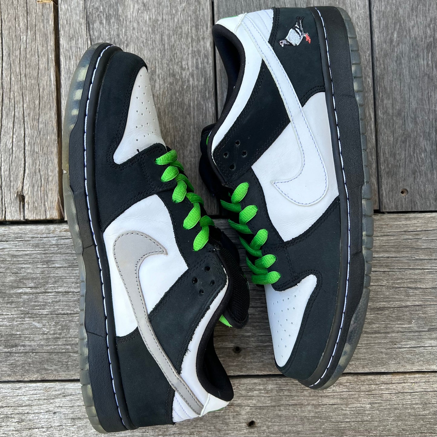 Nike SB Dunk Low Panda Pigeon Size 10