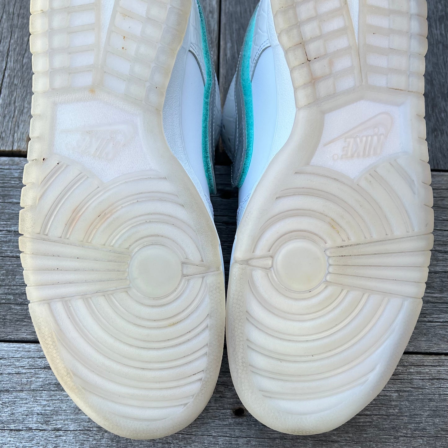 Nike SB Dunk Low White Diamond Size 12