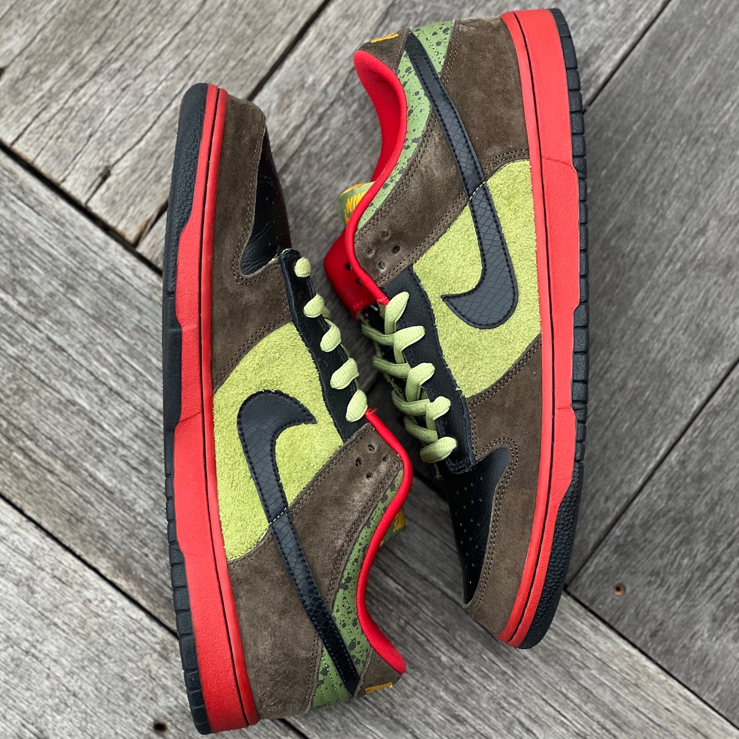 Nike SB Dunk Low Asparagus Size 12