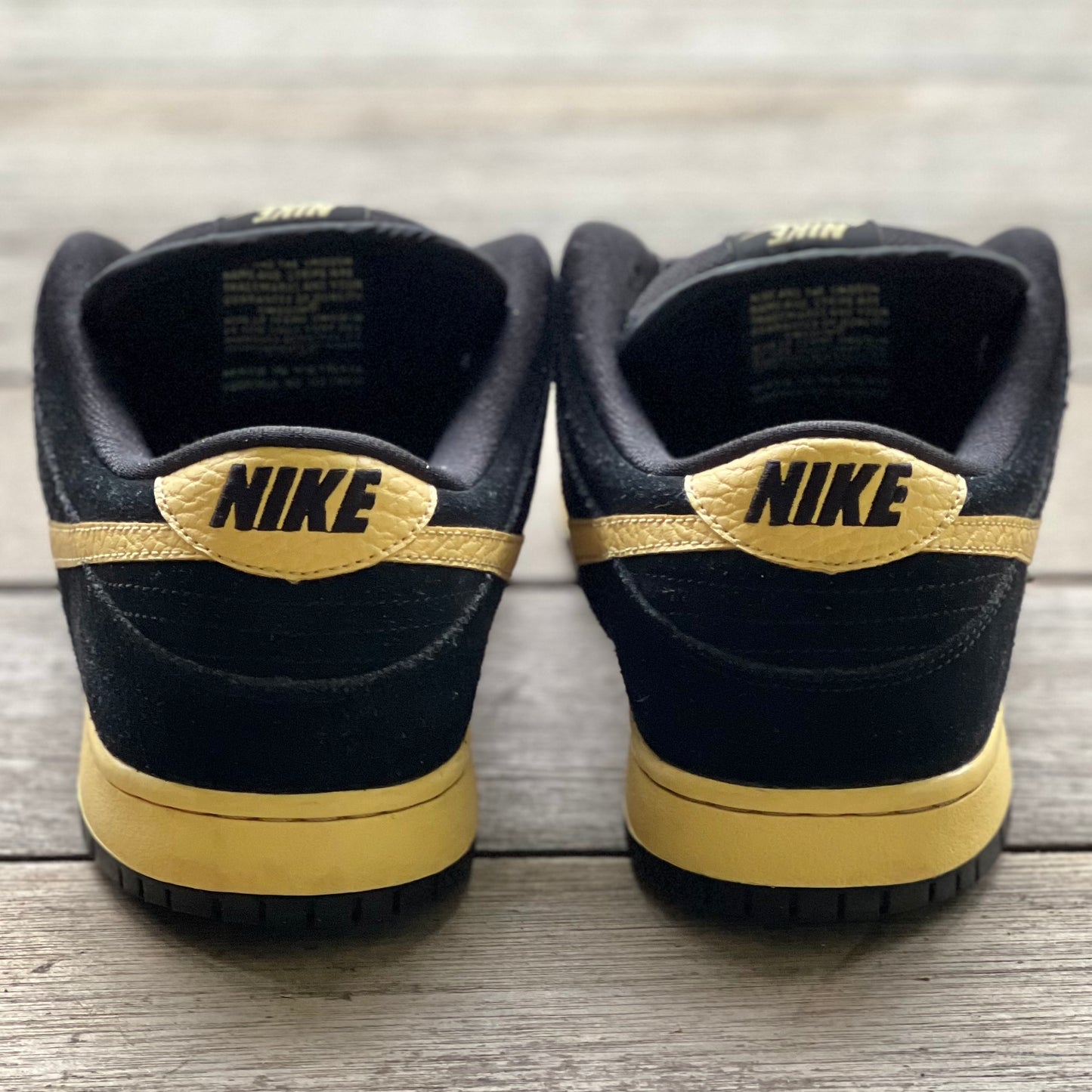 Nike SB Dunk Low Black & Tan Size 9.5