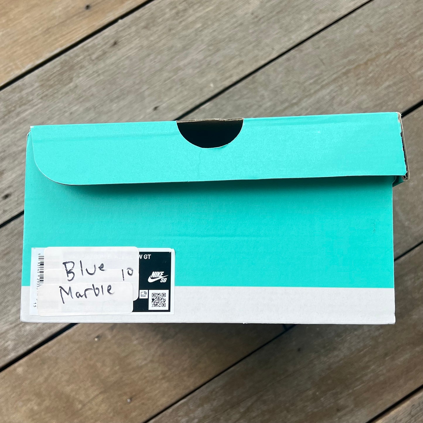 Nike SB Dunk Low Blue Marble Size 10