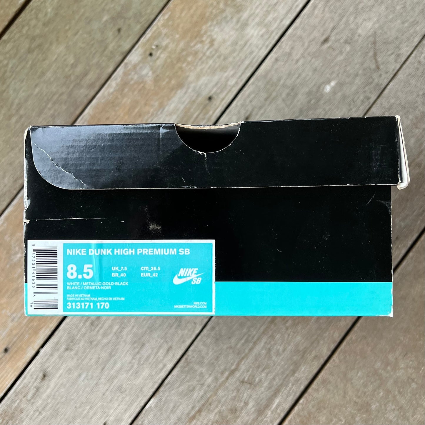 Nike SB Dunk High Paid in Full Size 8.5