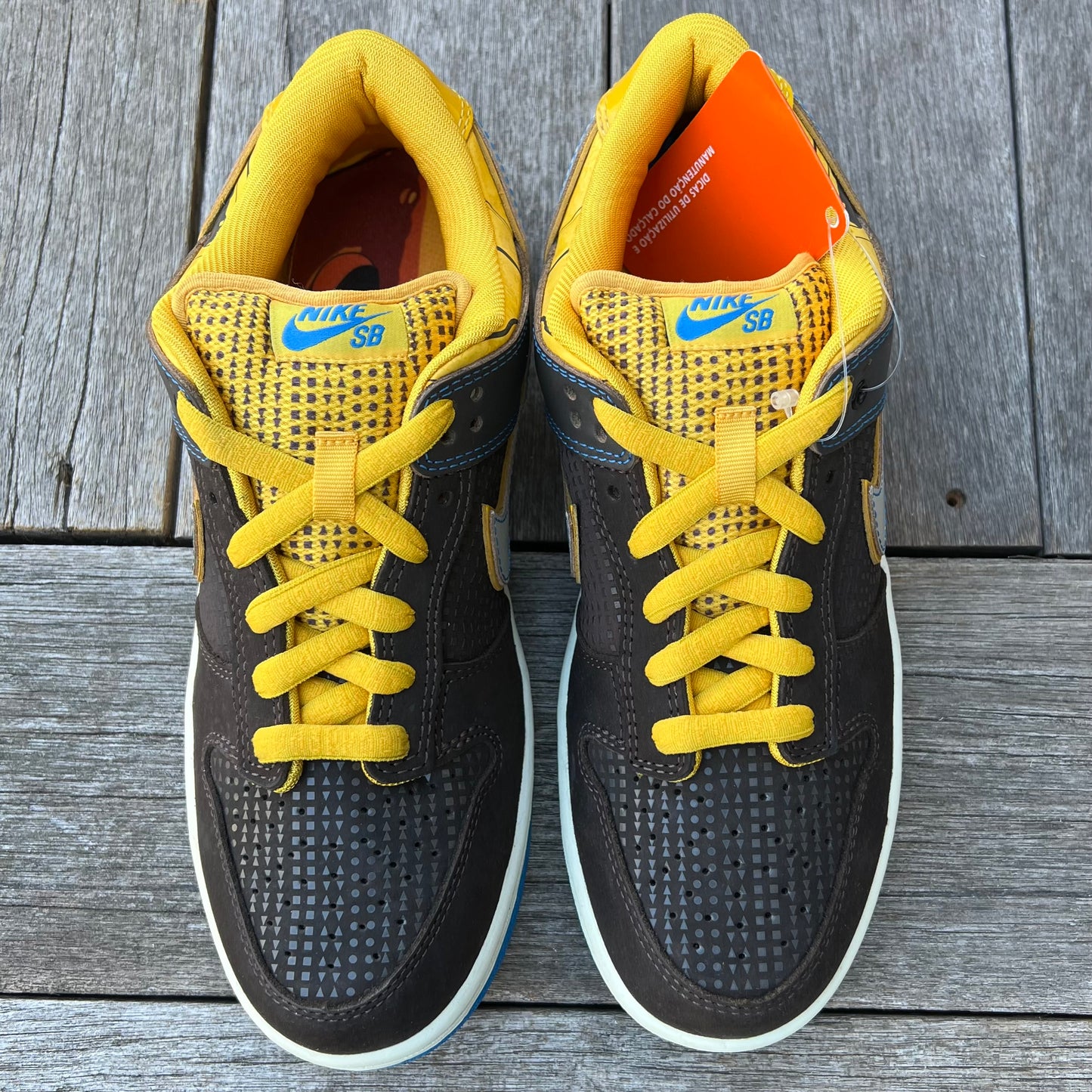 Nike SB Dunk Low EMB (Brazil) BCS3 Rodrigo Petersen Walkman Size 8.5