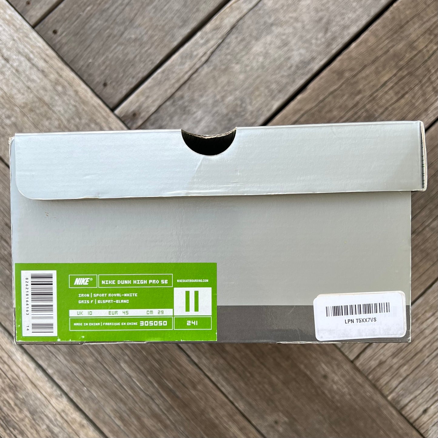 Nike SB Dunk High Iron Size 11