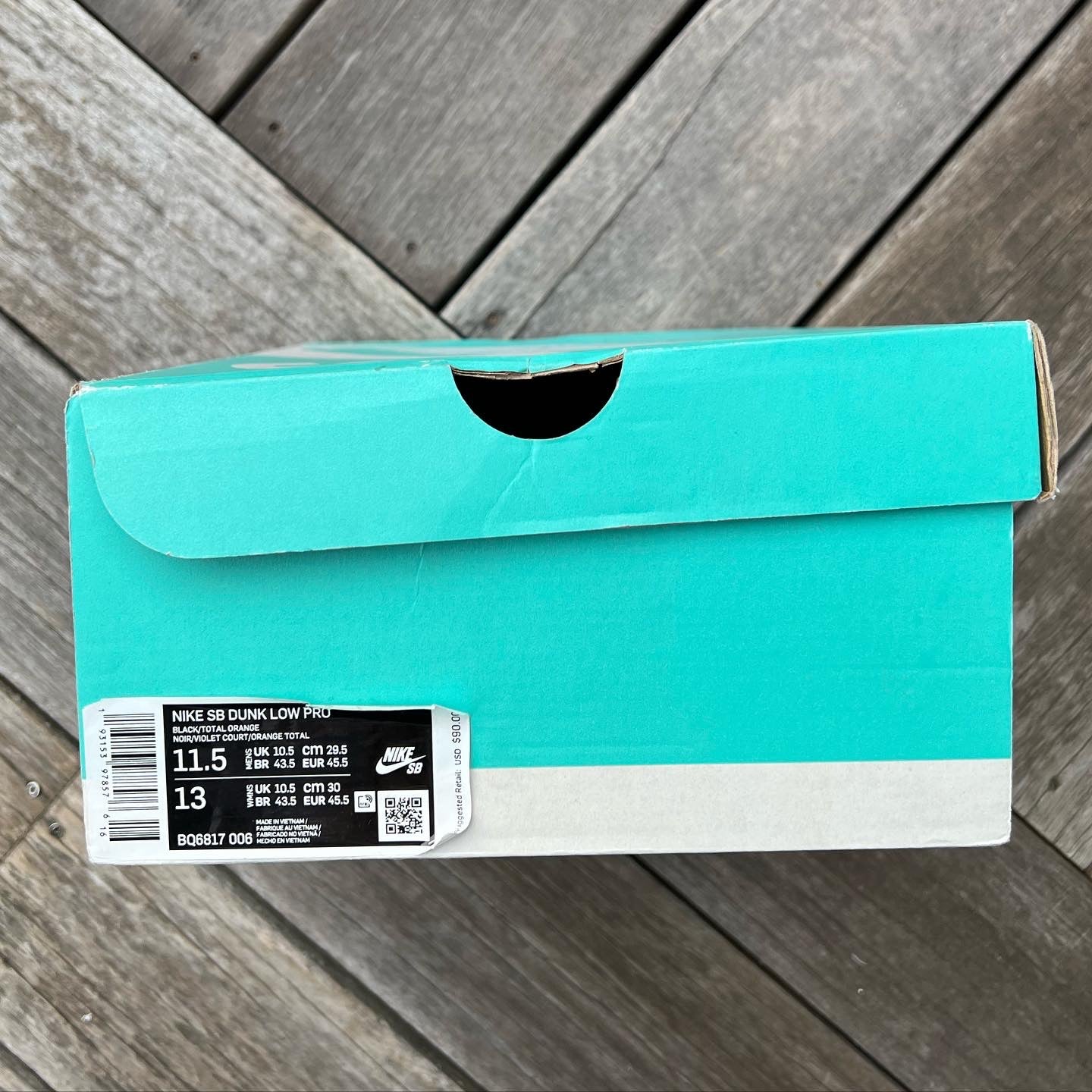 Nike SB Dunk Night of Mischief Size 11.5