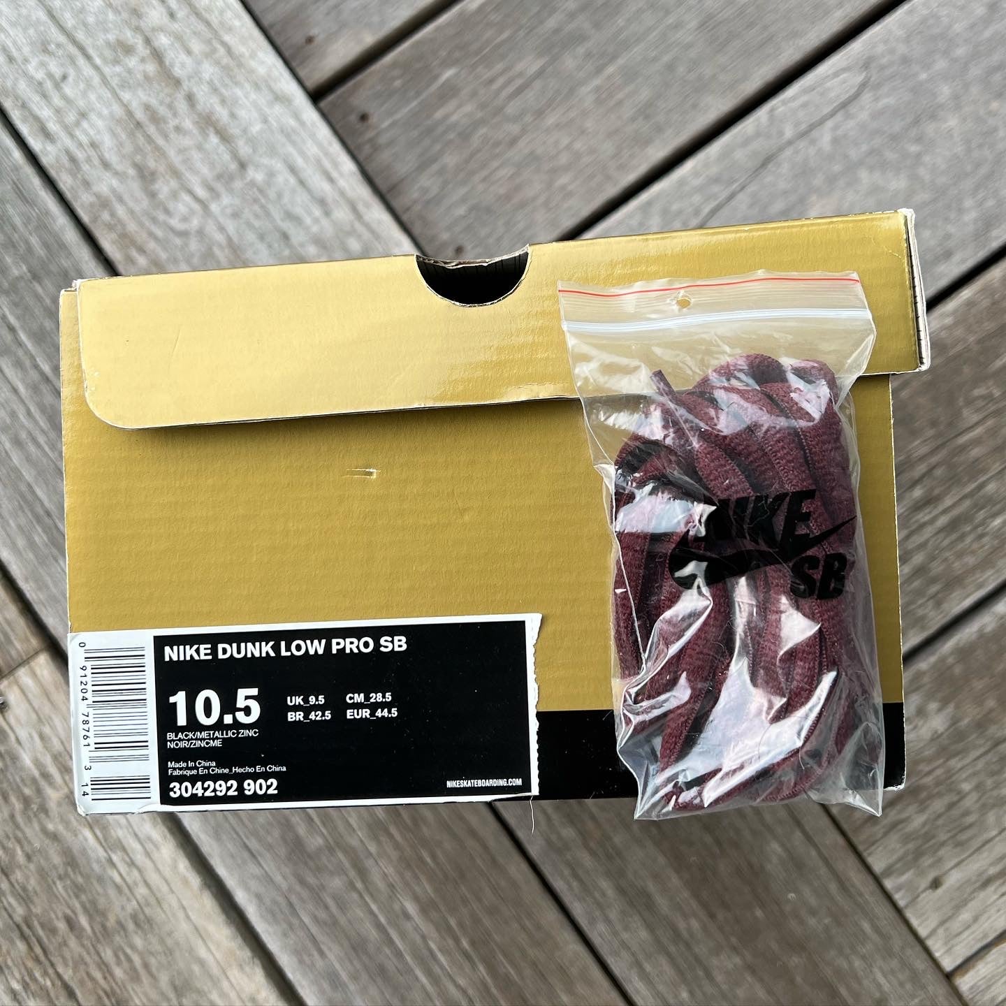 Nike SB Dunk Low Strummer (Before) Size 10.5