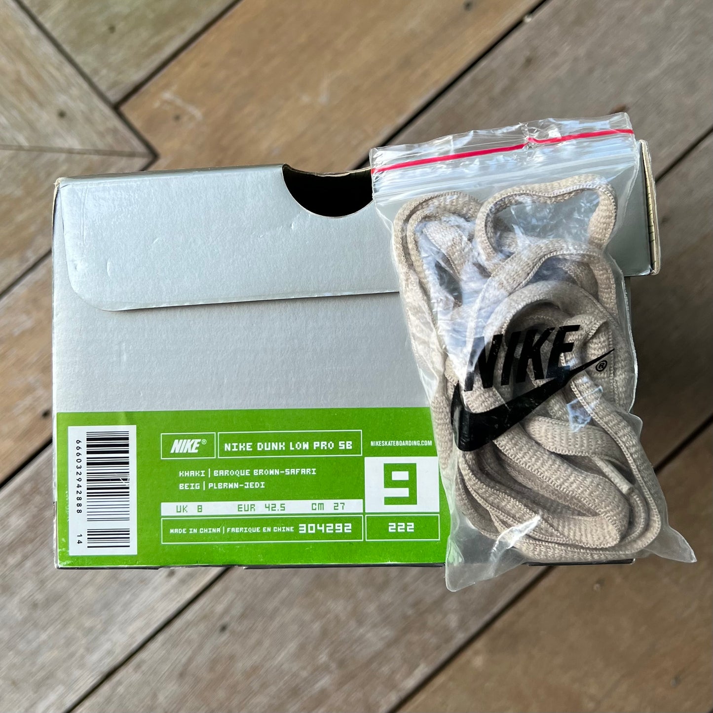 Nike SB Dunk Low Jedi Size 9