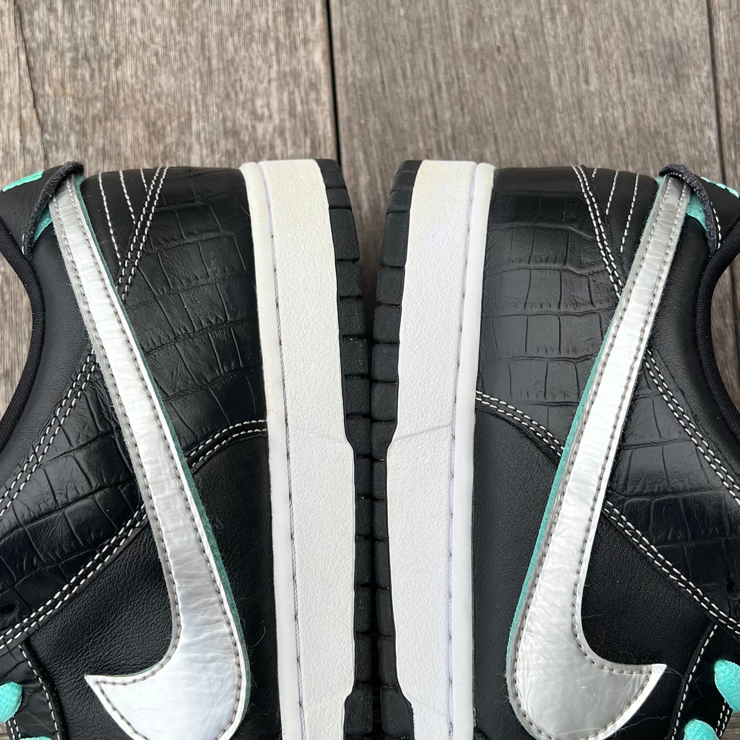 Nike SB Dunk Low Black Diamond Size 12