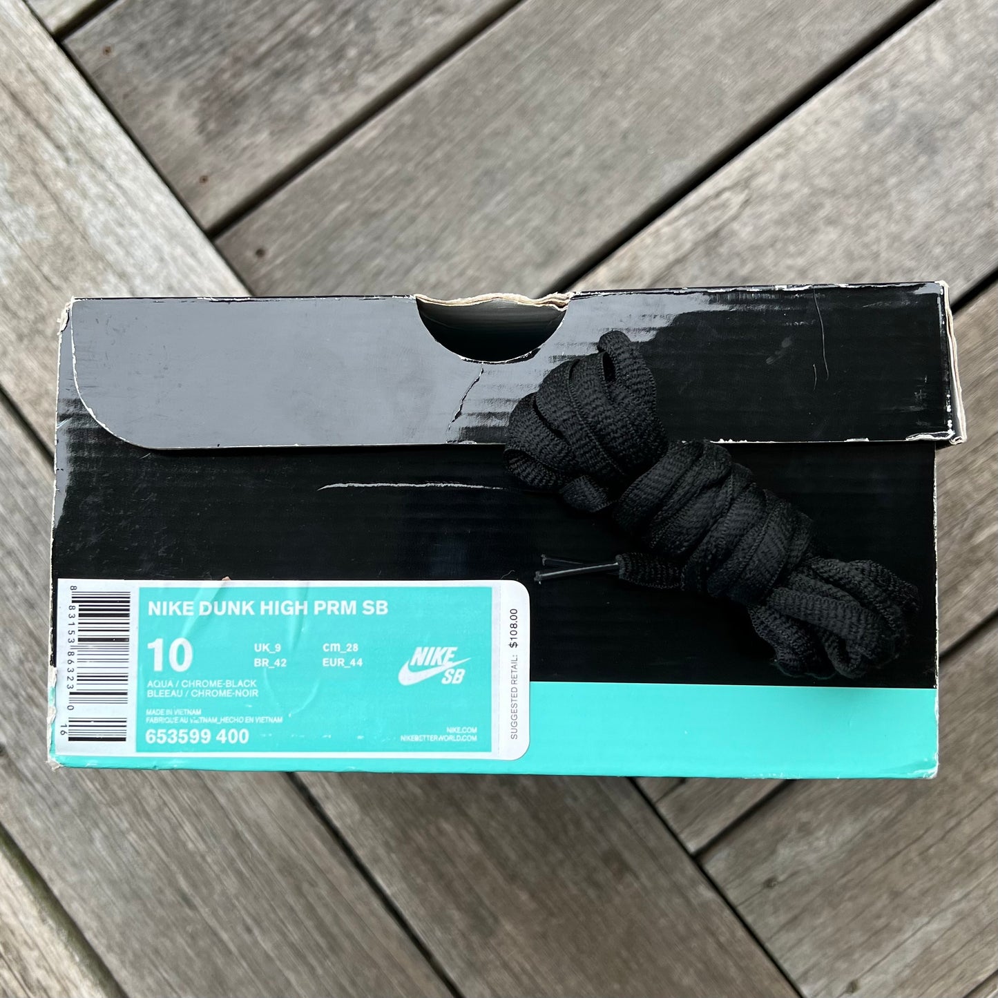 Nike SB Dunk High Tiffany Diamond High Size 10