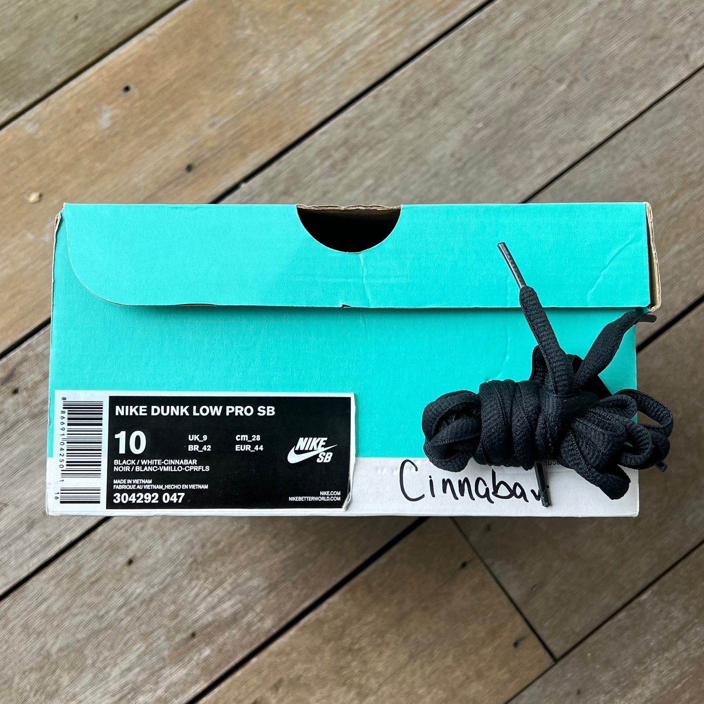 Nike SB Dunk Low Reverse RayGun Cinnabar Size 10