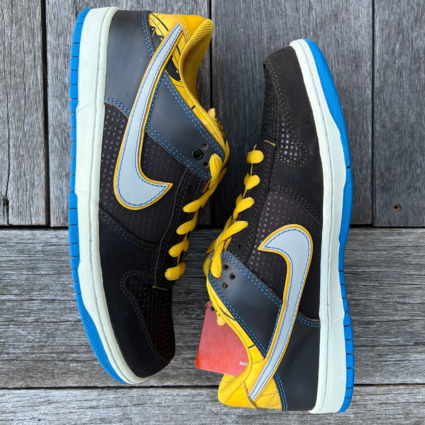 Nike SB Dunk Low EMB (Brazil) BCS3 Rodrigo Petersen Walkman Size 8.5