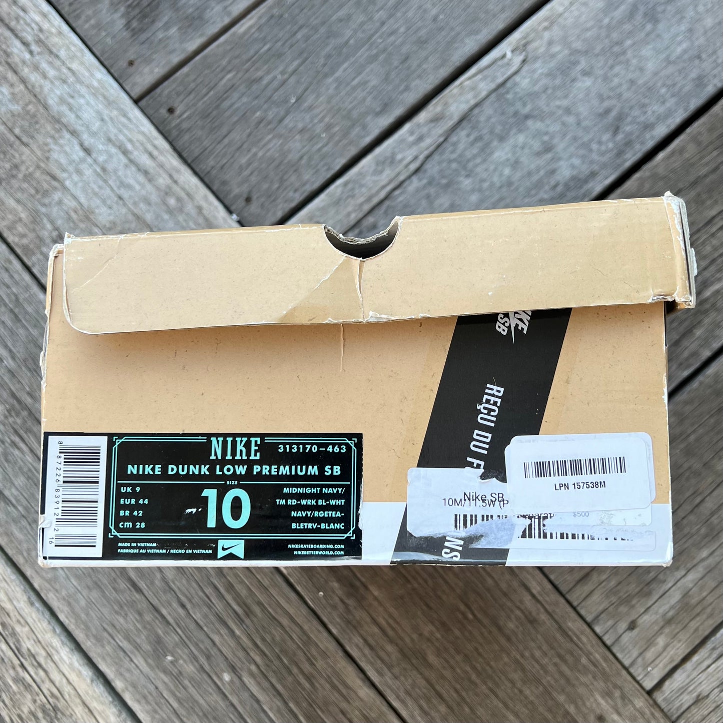 Nike SB Dunk Low FTC Finally Size 10