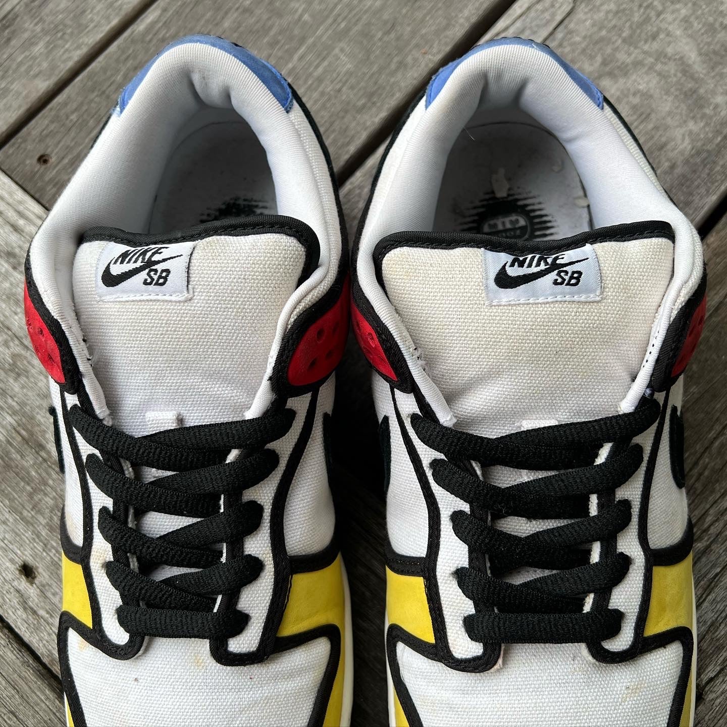 Nike SB Dunk Low Piet Mondrain Size 12