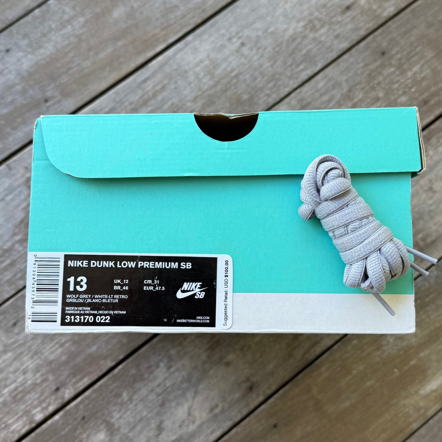 Nike SB Dunk Low Marty McFly Size 13