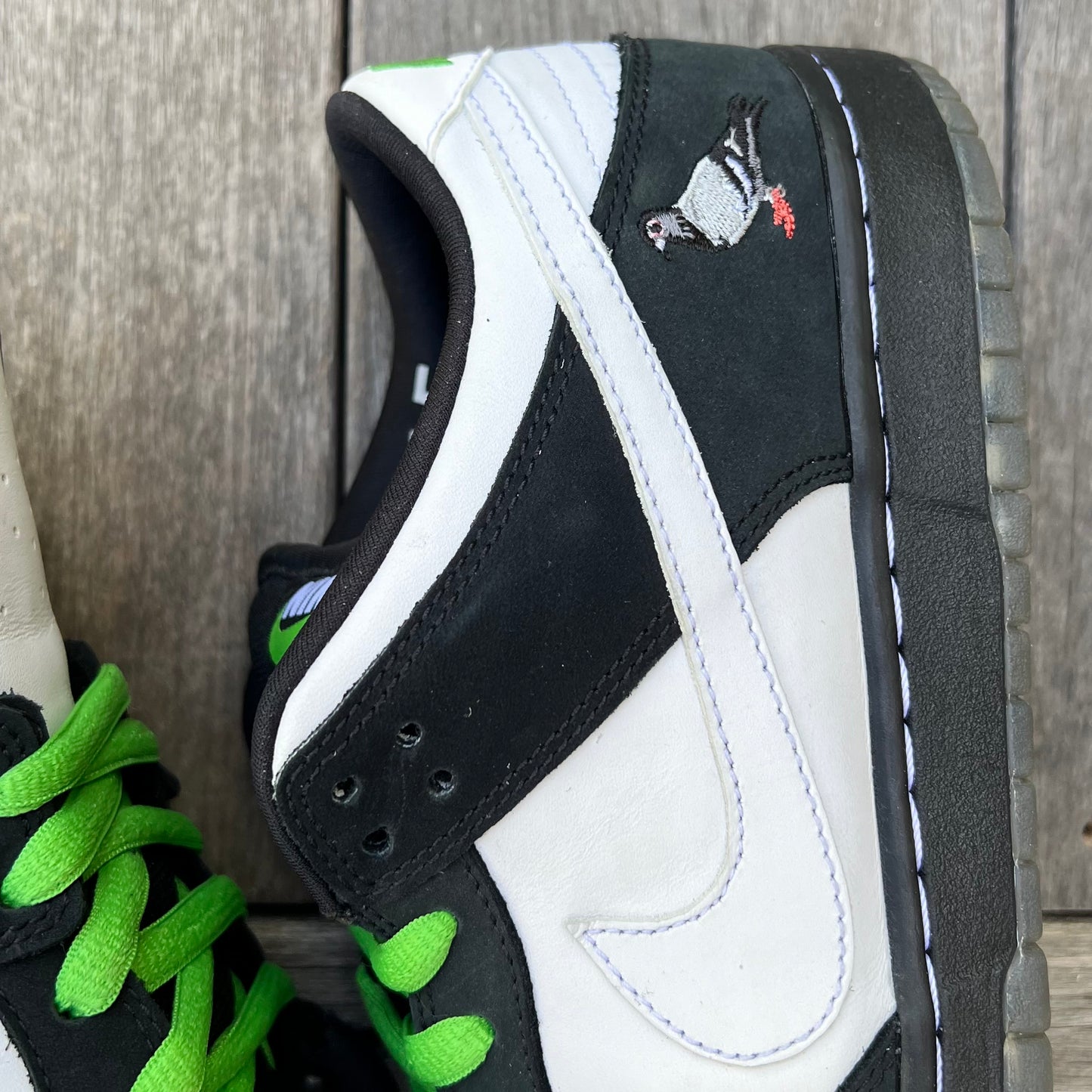 Nike SB Dunk Low Panda Pigeon Size 10