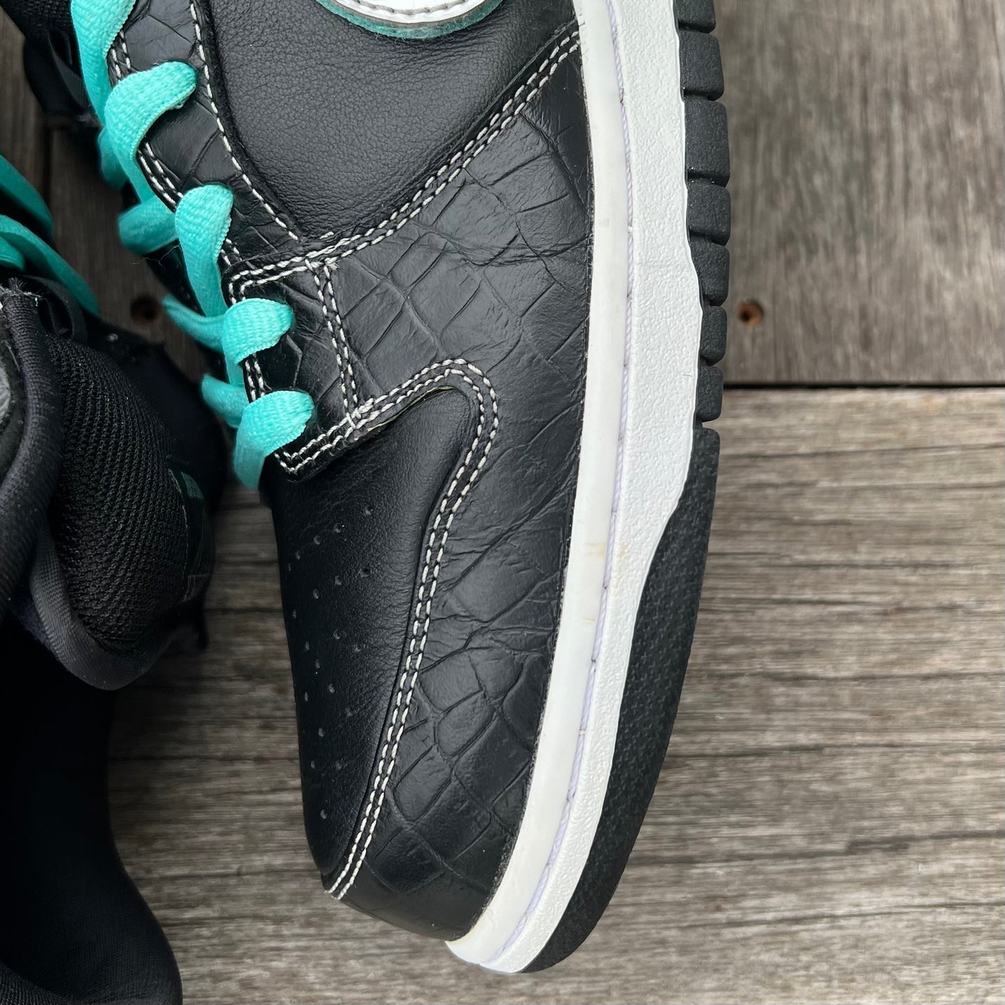 Nike SB Dunk Low Black Diamond Size 12