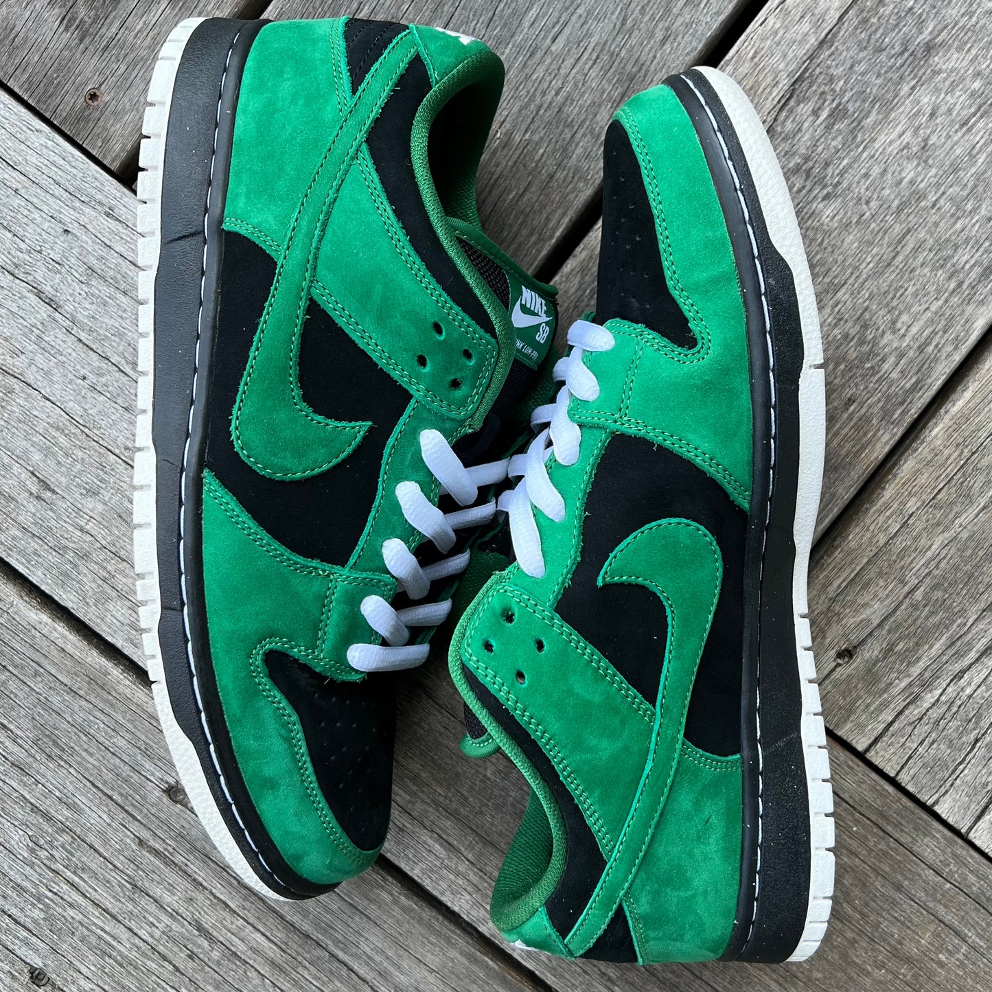 Nike SB Dunk Low Green Lantern Size 9.5